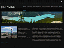 Tablet Screenshot of johnnietfeld.com